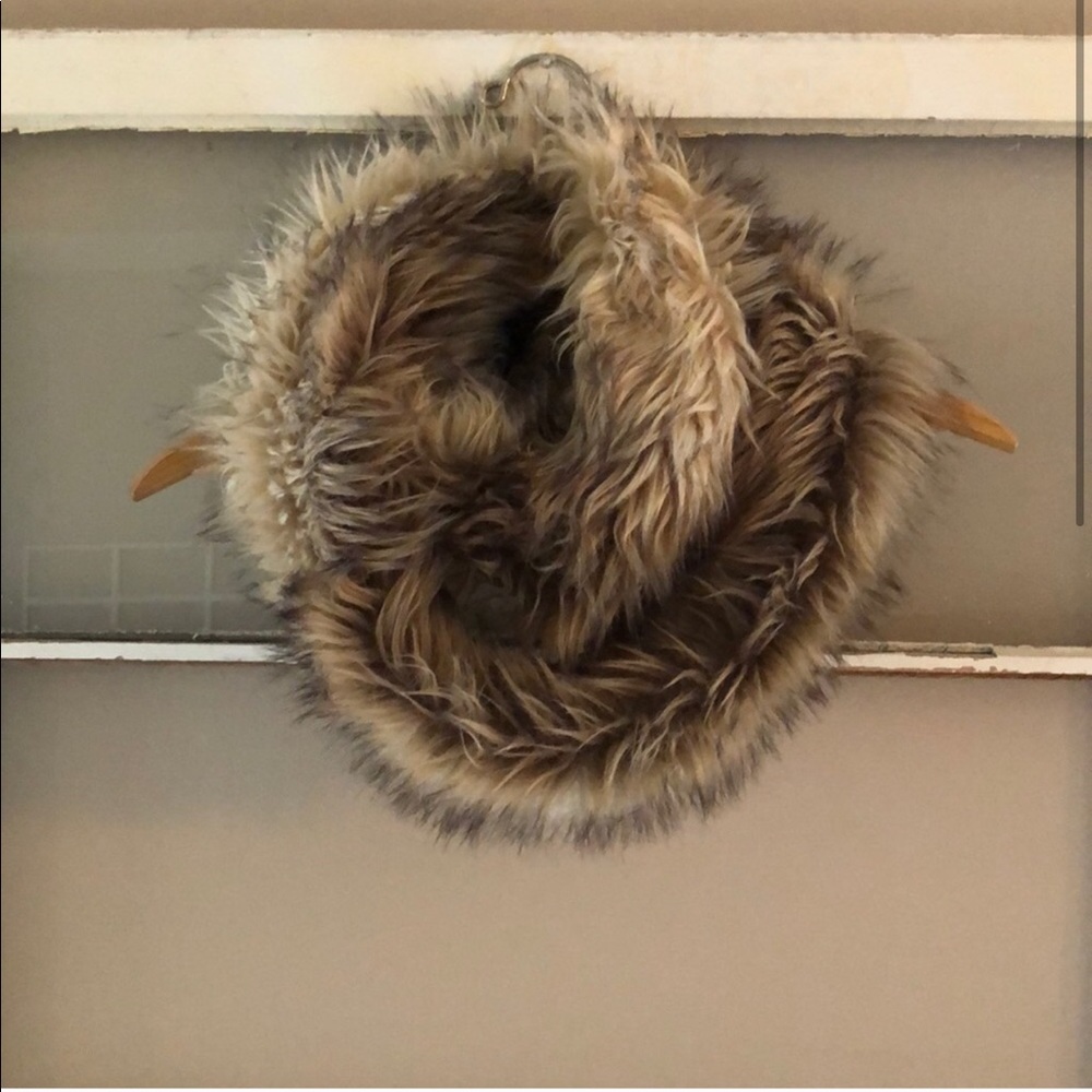 Mossimo Faux Fur Infinity Scarf